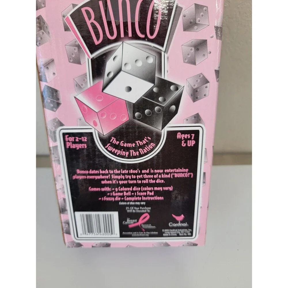 Cardinal bunco dice